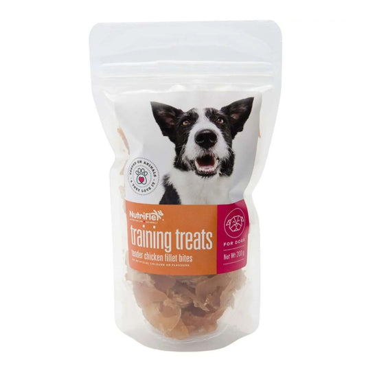 NutriFlex® Training Treats - Free Range Chicken Fillet Tender Bites For Dogs (200g)