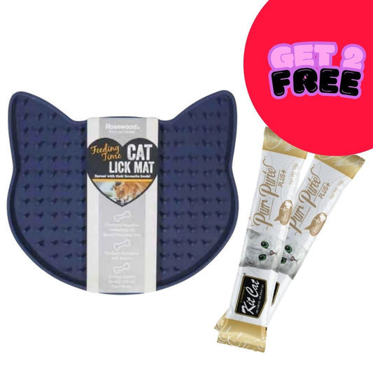 Rosewood Cat Head Lick Mat