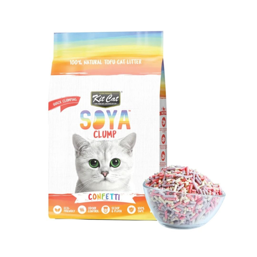 Kit Cat Soya Clump Cat Litter Bulk Deal (7L x 6)