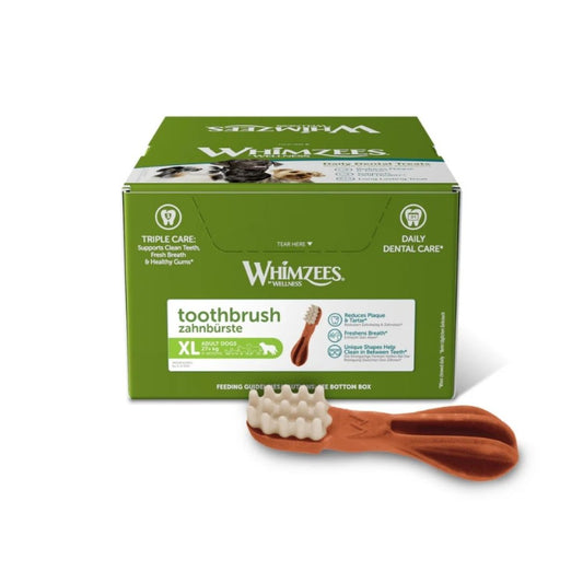Whimzees Toothbrush X-Large 18pcs Assortment/Display Box