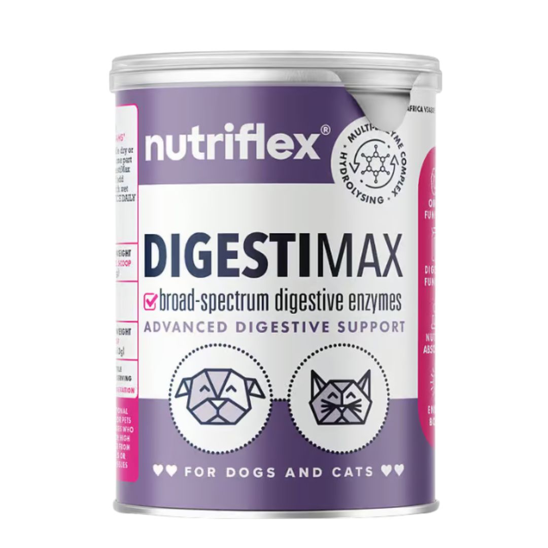 NutriFlex® DigestiMax - Digestive Enzymes with Pre and Probiotics For Dogs and Cats