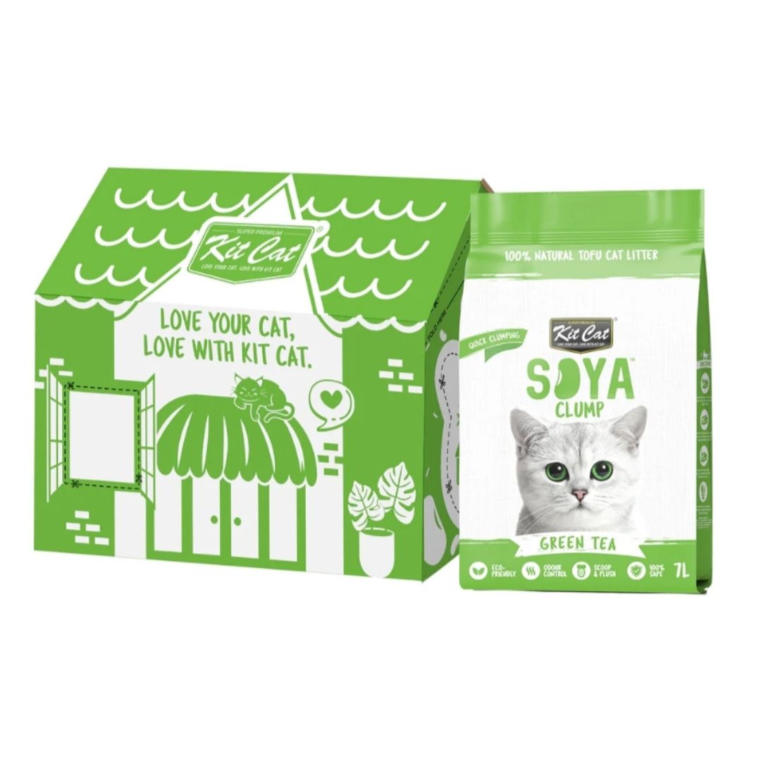 Kit Cat Soya Clump Cat Litter Bulk Deal (7L x 6)