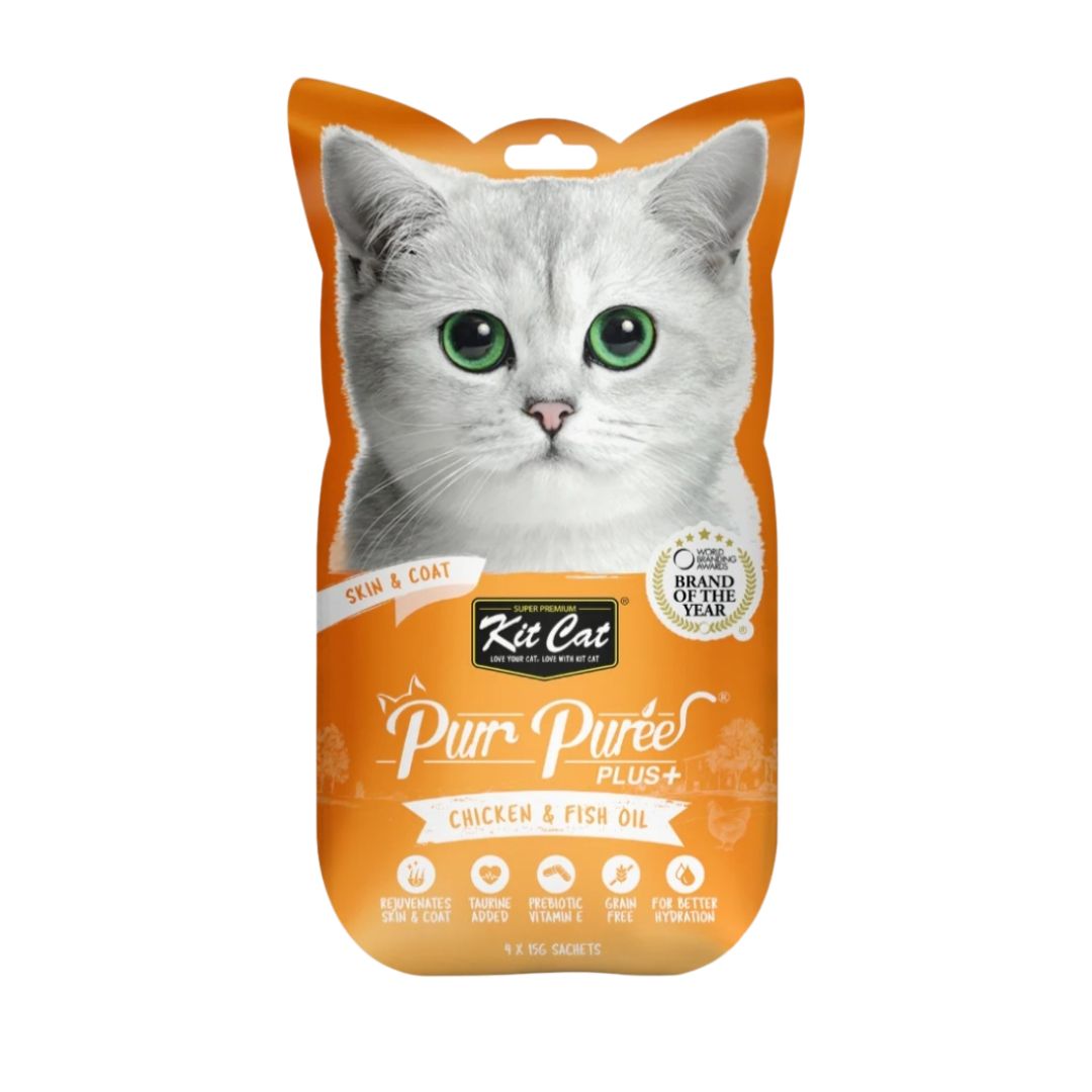 Purr Puree Plus+ (4 x 15g)