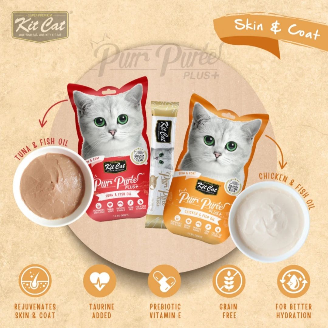 Purr Puree Plus+ (4 x 15g)