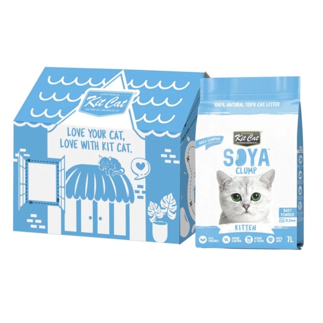 Kit Cat Soya Clump Cat Litter Bulk Deal (7L x 6)