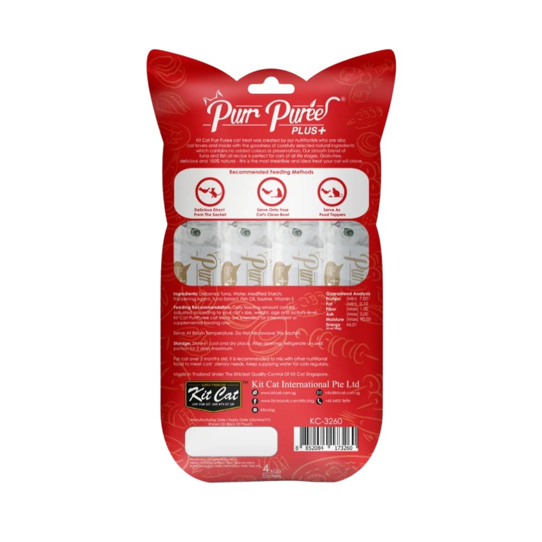 Purr Puree Plus+ (4 x 15g)