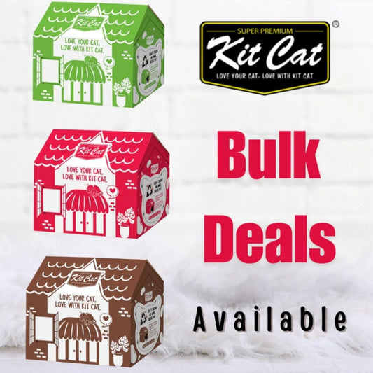 Kit Cat Soya Clump Cat Litter Bulk Deal (7L x 6)
