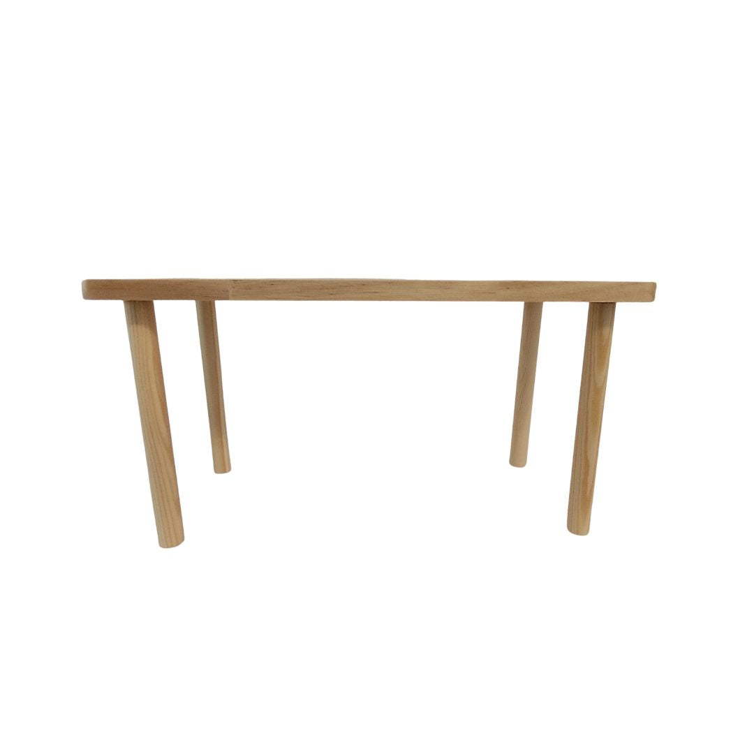 Wooden Rectangle Hamster Platform