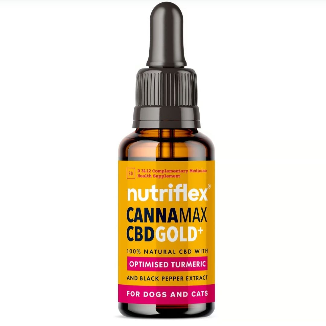 Nutriflex® CannaMax Gold CBD Oil For Dogs and Cats 600mg
