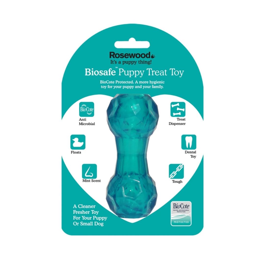 Biosafe Puppy Treat Dumbbell