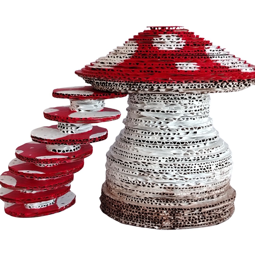 The Mushroom Hidey With Stairs NEW!