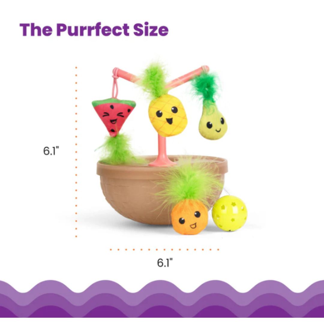 Catstages Hunt 'n Wobble Fruit Bowl