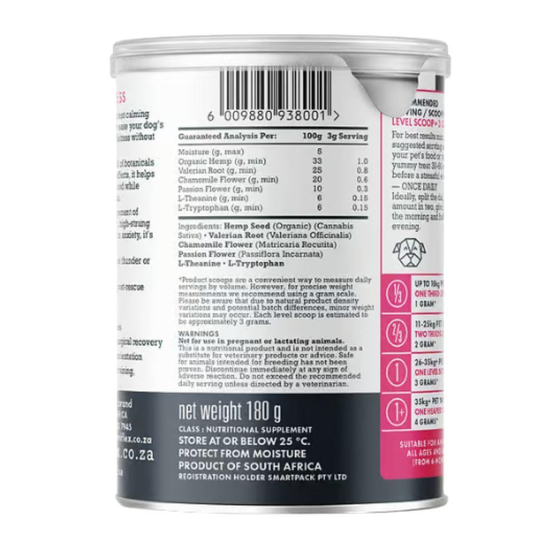 NutriFlex® RelaxMax - High Strength Calming Botanicals for Dogs