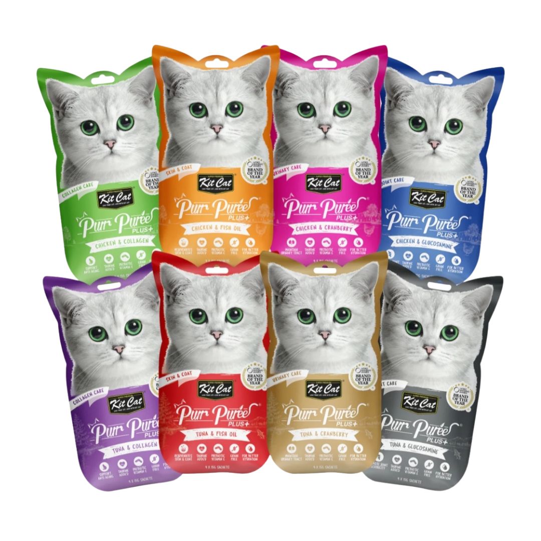 Purr Puree Plus+ (4 x 15g)