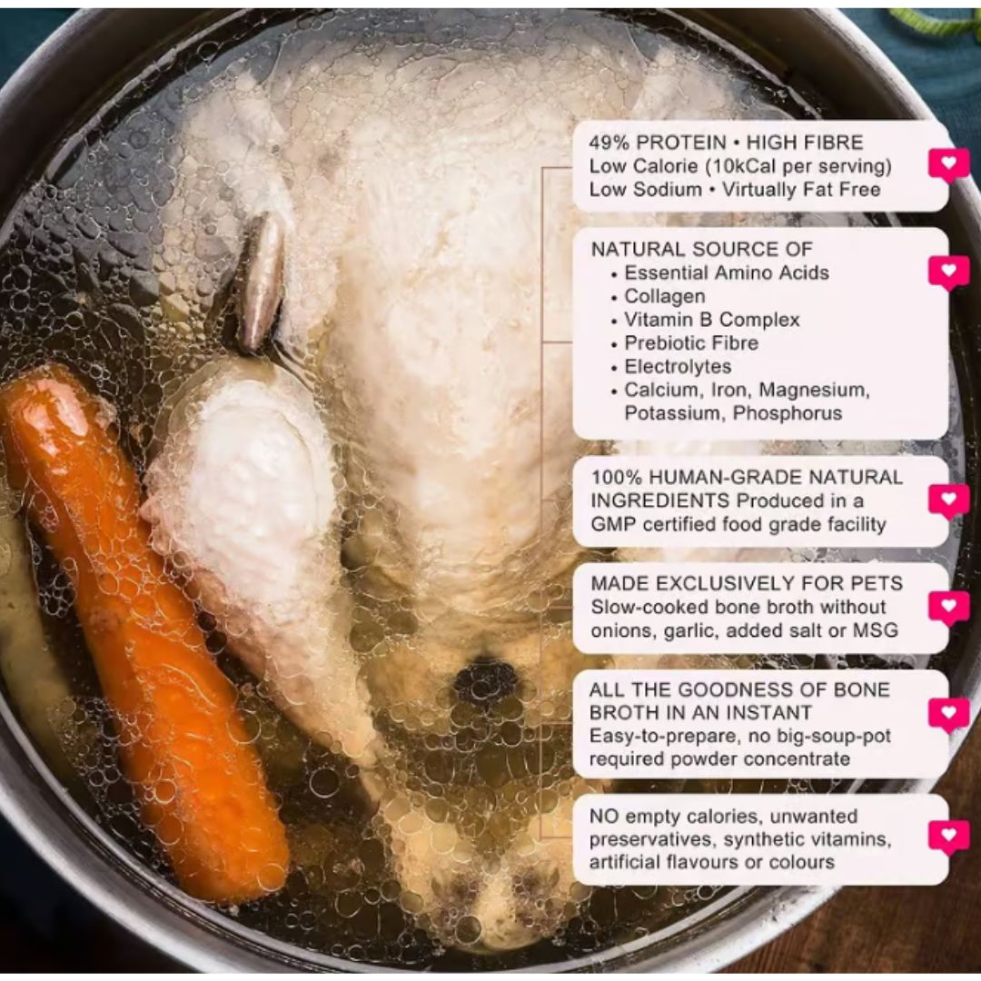 NutriFlex® Chicken Bone Broth for Dogs and Cats