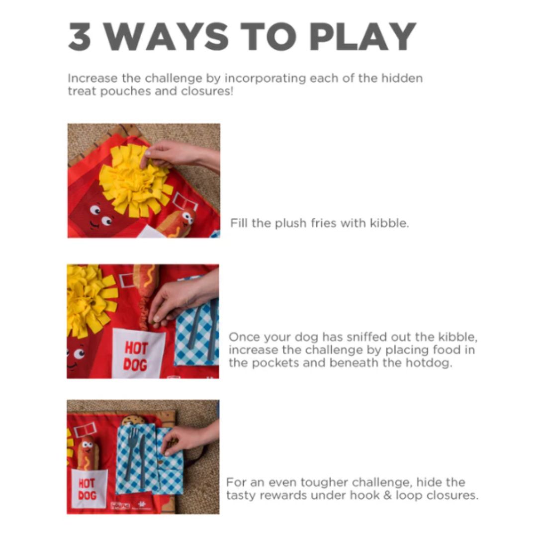 Nina Ottosson Activity Matz Fast Food Fun