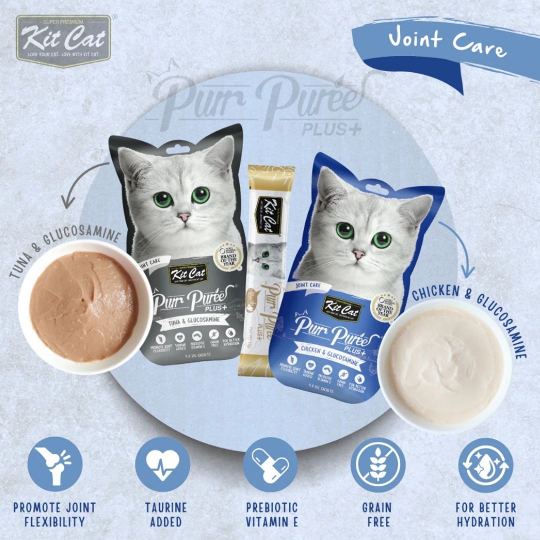 Purr Puree Plus+ (4 x 15g)