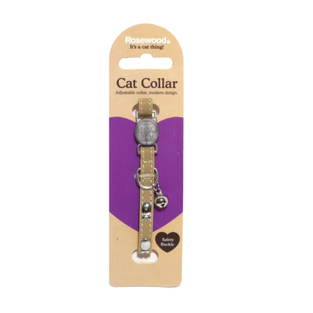 Rosewood Cat Collar Natural