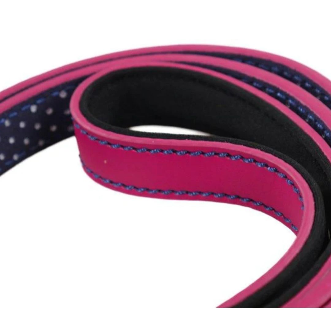 Rosewood & Joules - Pink Leather Lead
