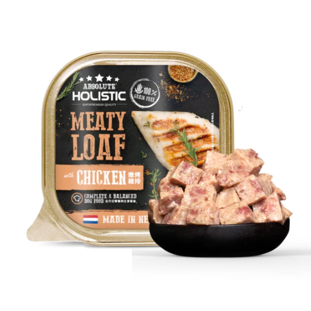 Absolute Holistic Meaty Loaf for Dogs (Bulk - 16 Trays)