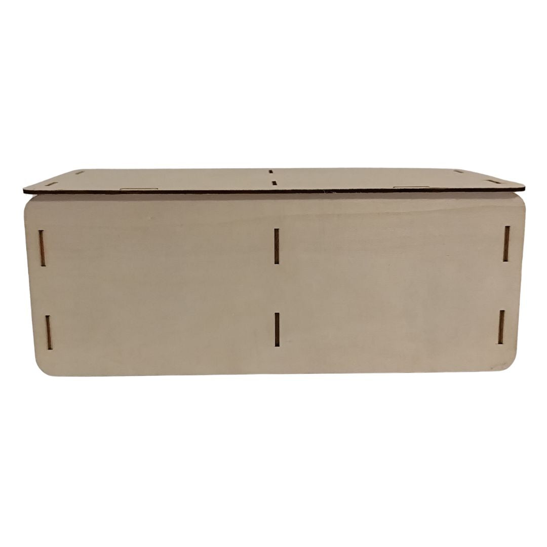 Wooden 3-Chamber Hamster Peek Tunnel
