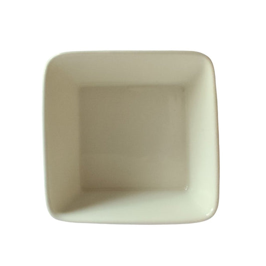 Small Animal Food & Water Bowls - Soft White