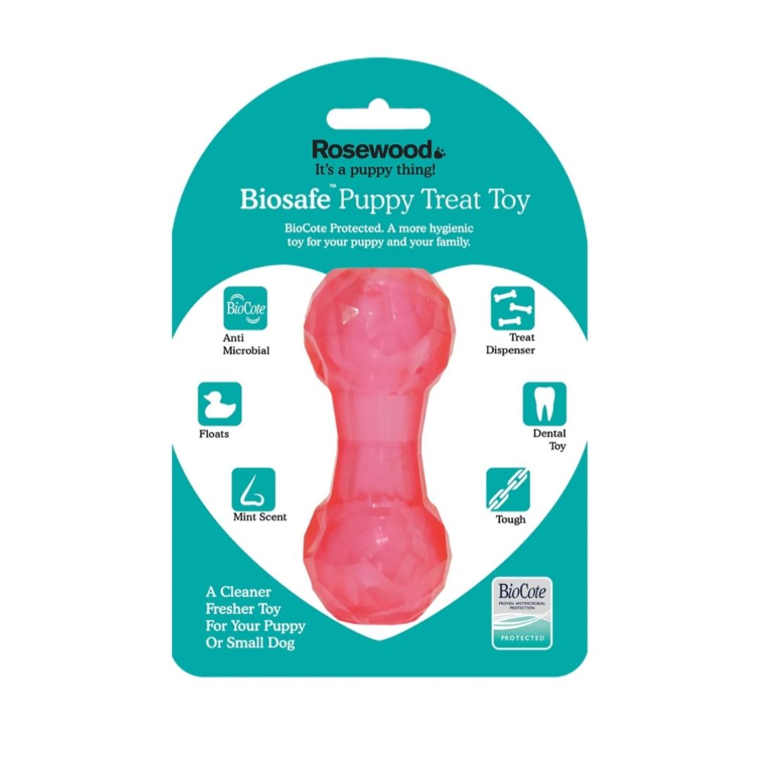 Biosafe Puppy Treat Dumbbell