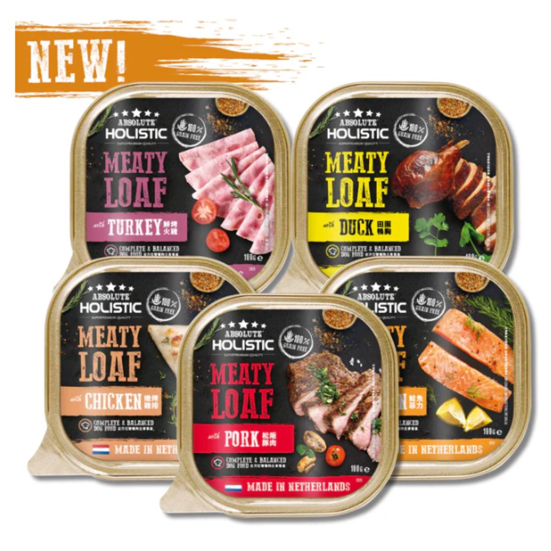 Absolute Holistic Meaty Loaf for Dogs (Bulk - 16 Trays)