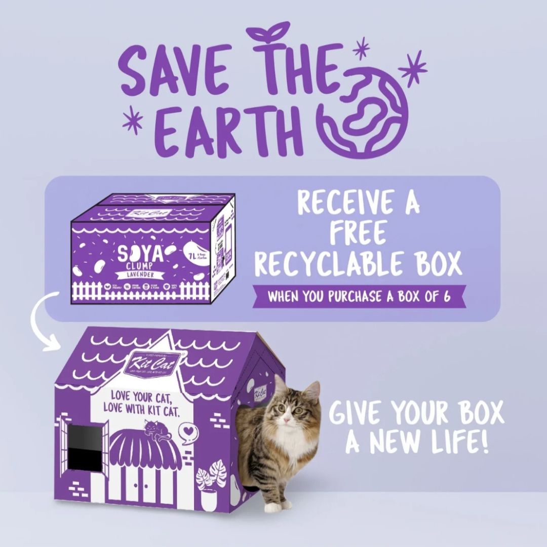 Kit Cat Soya Clump Cat Litter Bulk Deal (7L x 6)