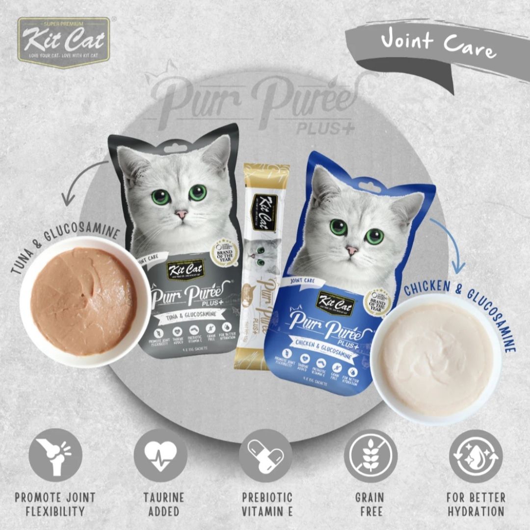 Purr Puree Plus+ (4 x 15g)
