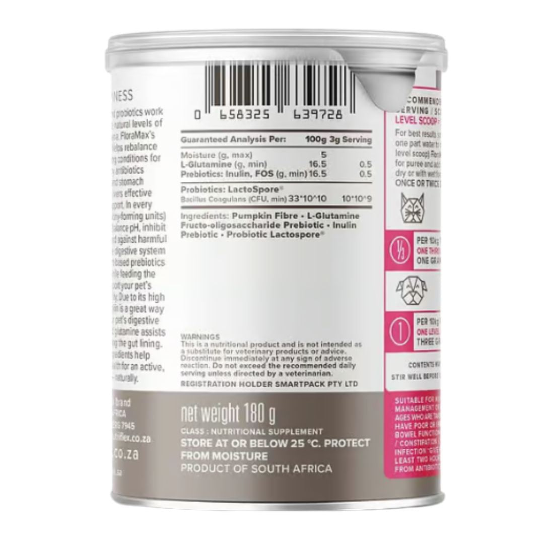 NutriFlex® FloraMax Probiotic for Dogs and Cats – Digestive Health and Gut Balance