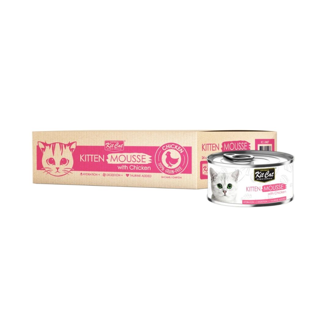 Kit Cat Mousse Series Bulk Deal (80g x 24 tins)