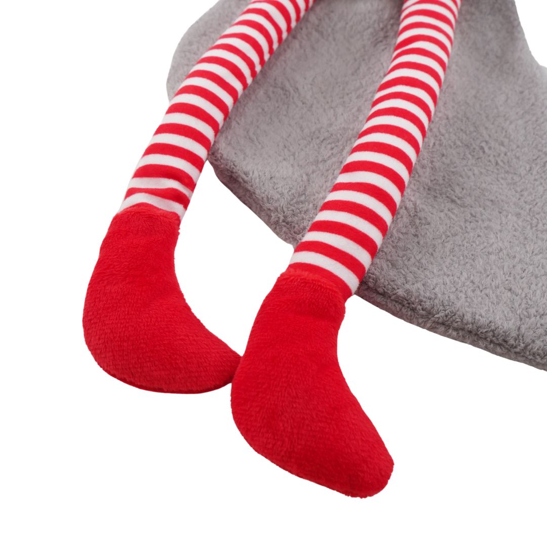 Crinkle Santa Sock