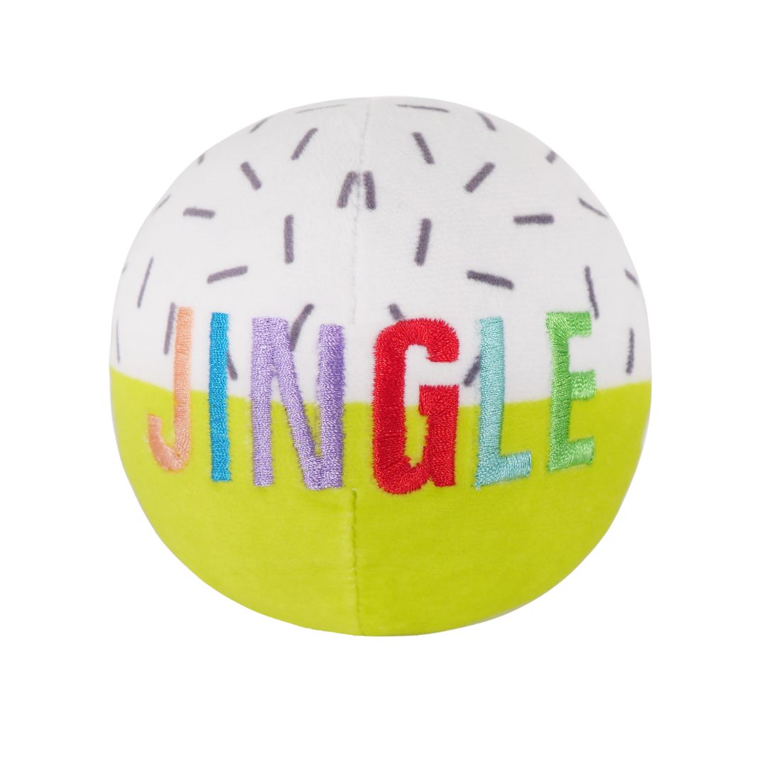 Festive Plush Ball Duo