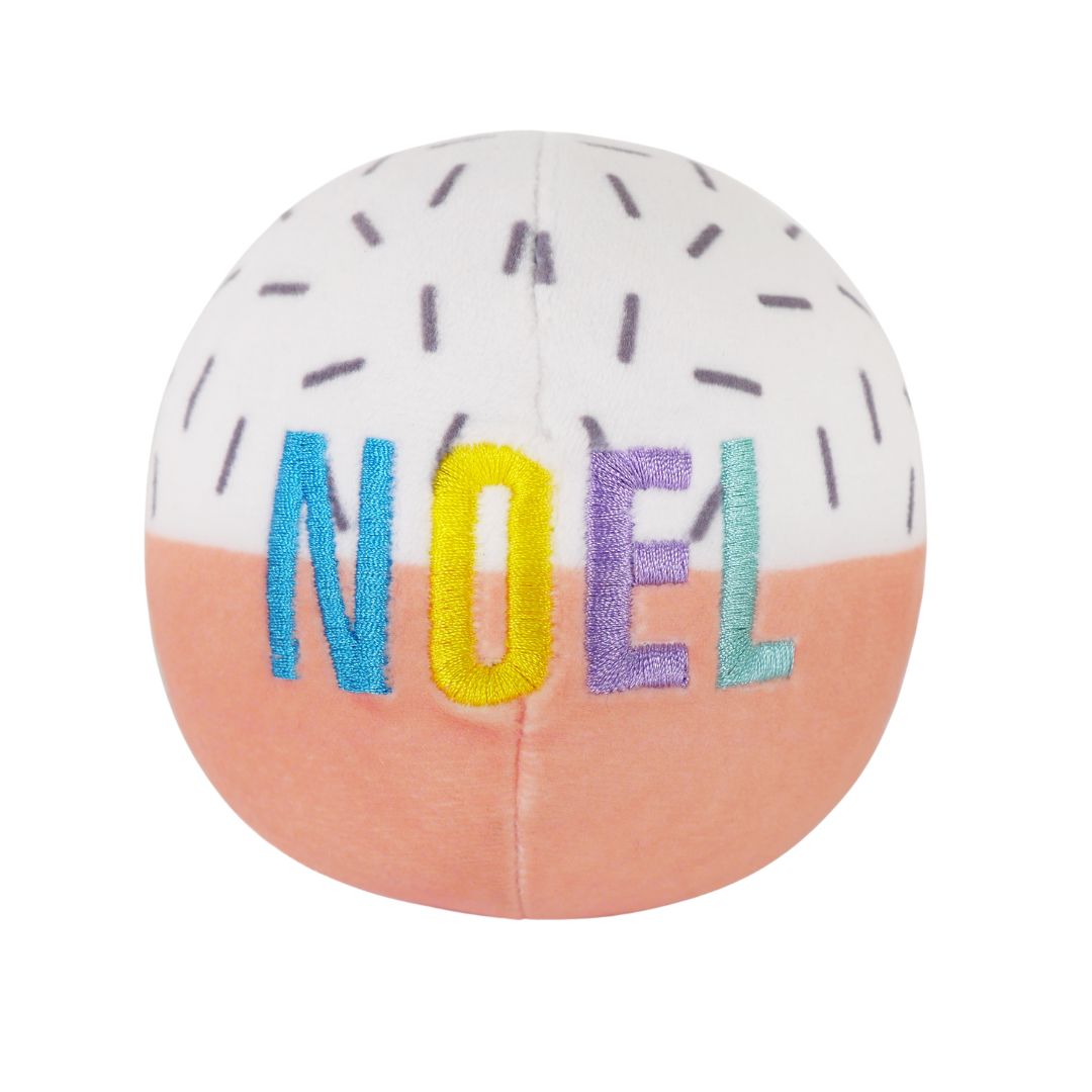 Festive Plush Ball Duo