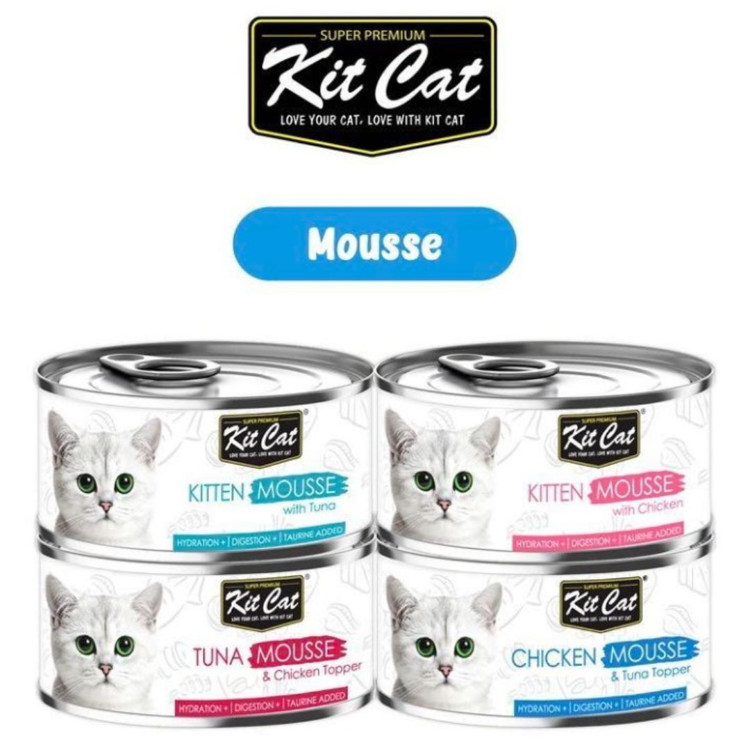 Kit Cat Chicken Mousse With Tuna Topper