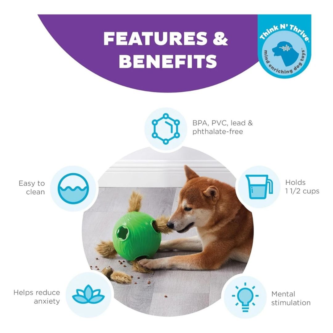 Nina Ottosson Dog Snuffle 'n Treat Ball