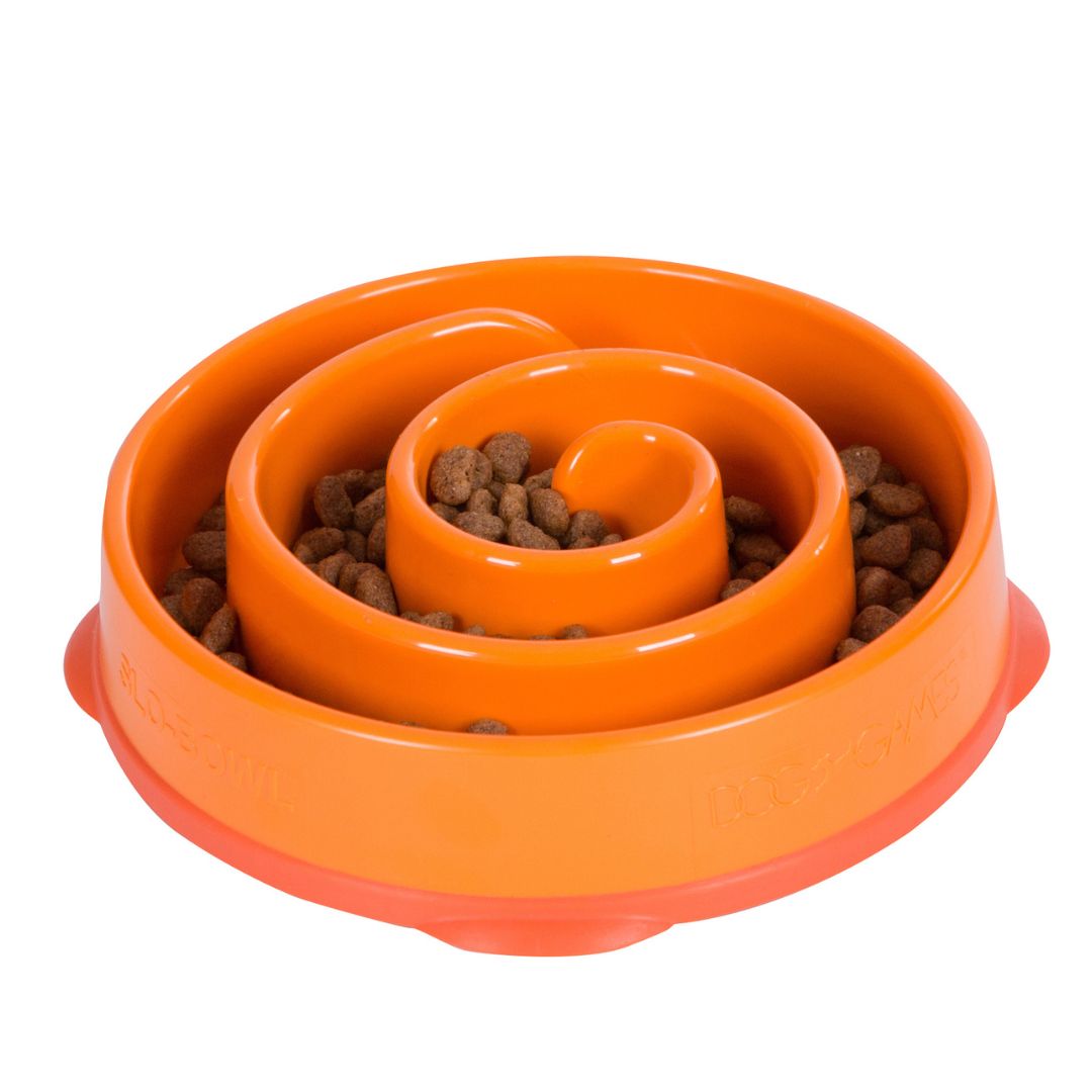 Outward Hound Fun Feeder Orange
