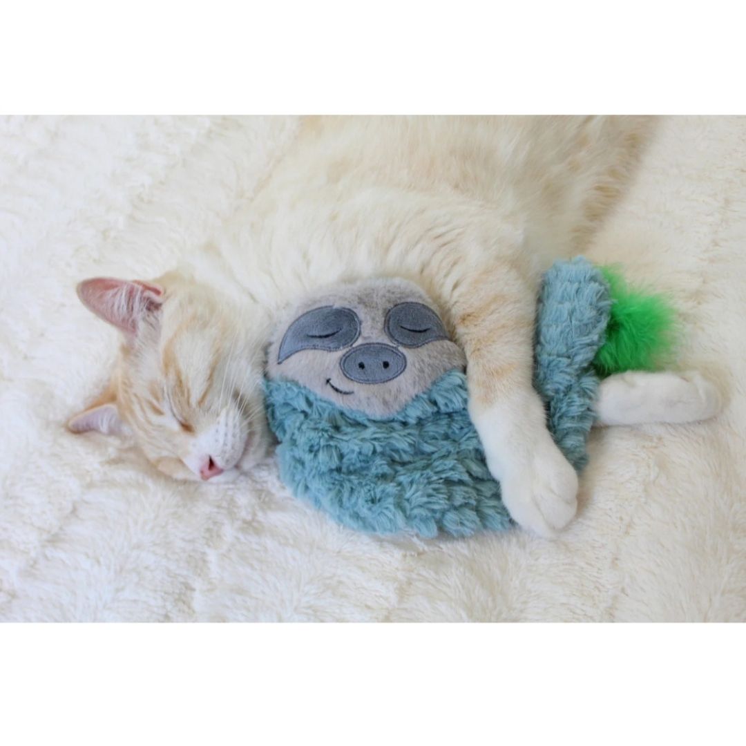 Snoozin Sloth Purr Pillow