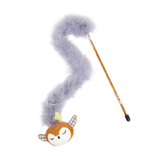 Reindeer Tinsel Cat Teaser