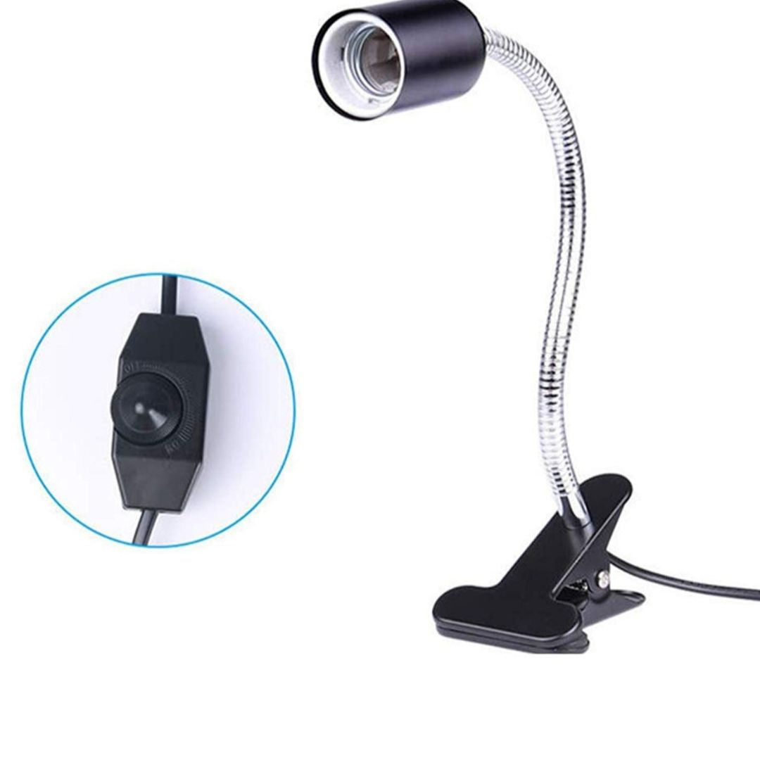 Reptile Clamp Lamp with adjustable neck (28cm)