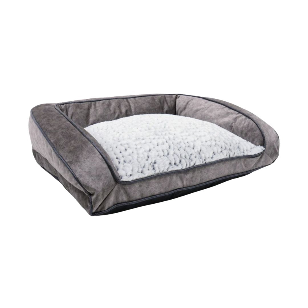Rosewood Medium Luxury Fleece Lined Plush Sofa (74cm)