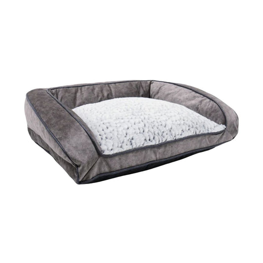 Rosewood Medium Luxury Fleece Lined Plush Sofa (74cm)
