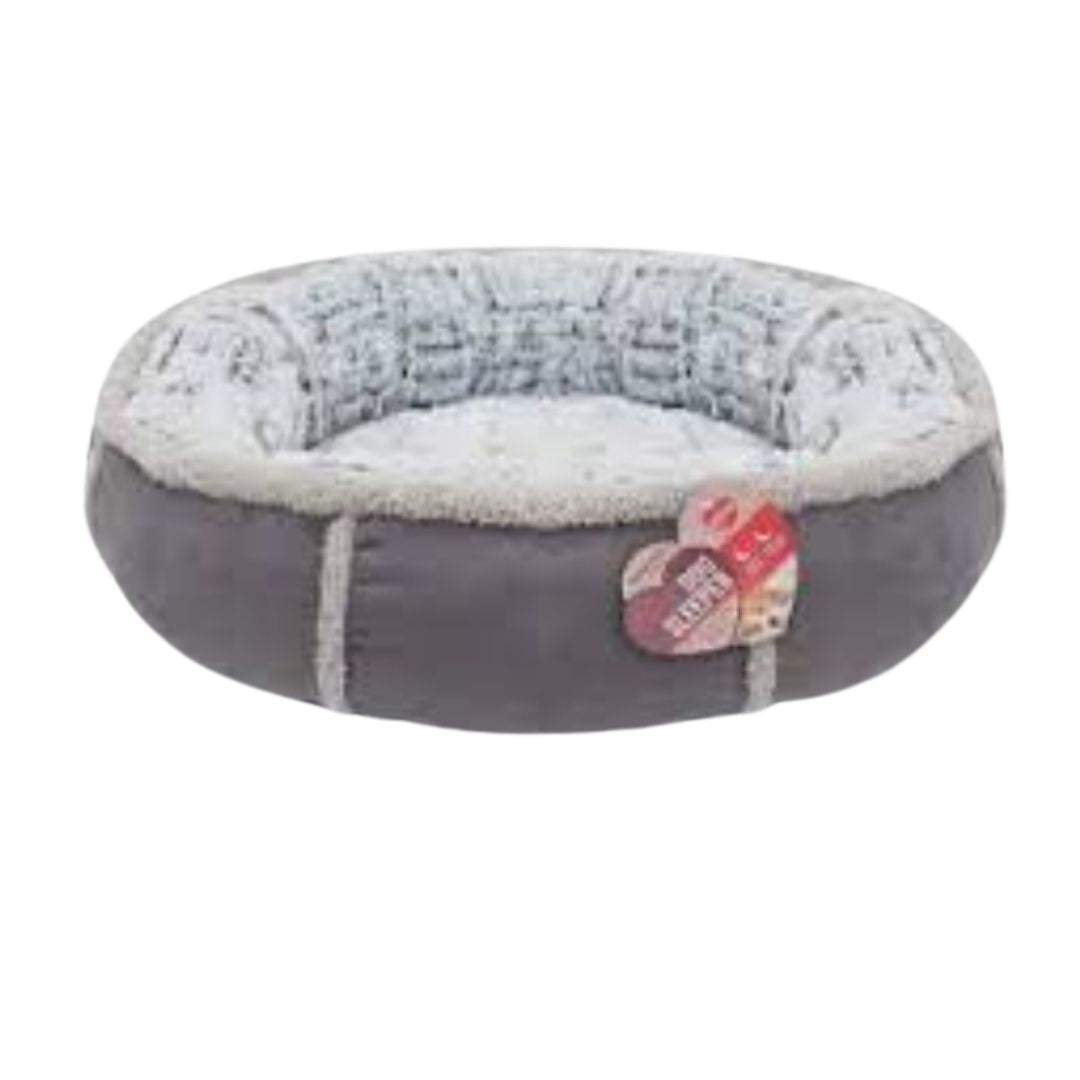 Rosewood Deep Plush Grey Donut